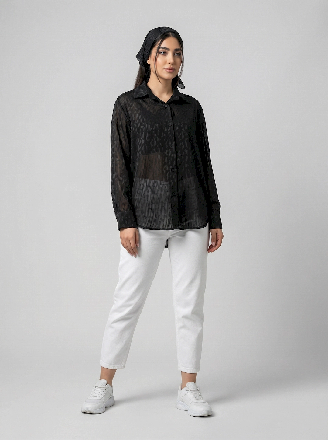 شومیز حریر زنانه 3761